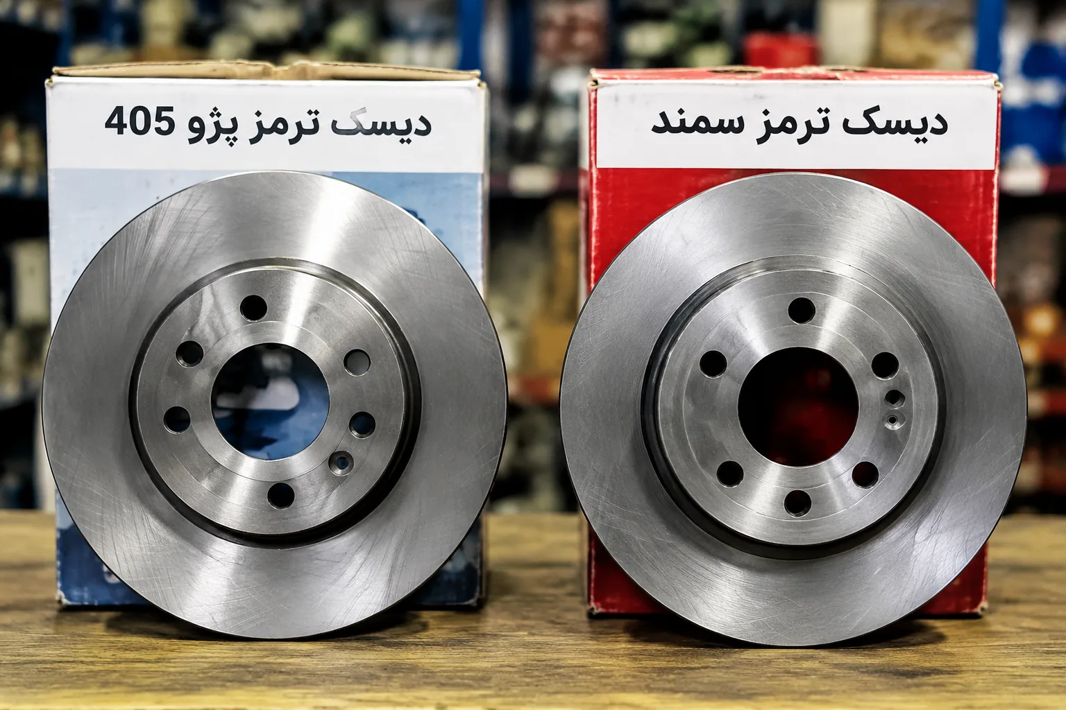 تفاوت دیسک ترمز پژو و سمند؛ بررسی کامل تفاوت‌ها و انتخاب بهترین گزینه