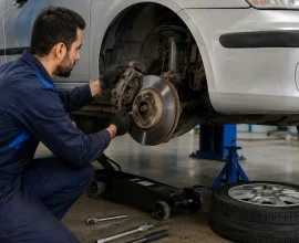 روش تعویض لنت ترمز جلو تیبا؛ آموزش مرحله‌به‌مرحله