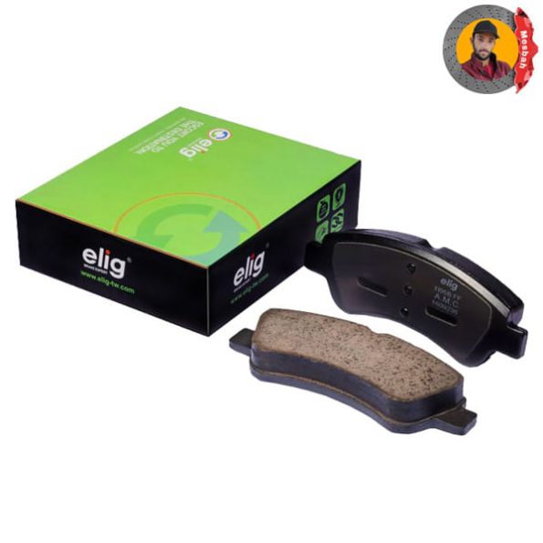 لنت ترمز جلو سرامیکی 207 اتوماتیک الیگ (Elig) اصلی