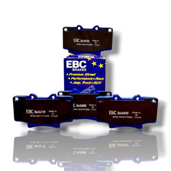 لنت ترمز جلو تویوتا لندکروز fj80 سری 80 EBC انگلستان سری BLUE STUFF
