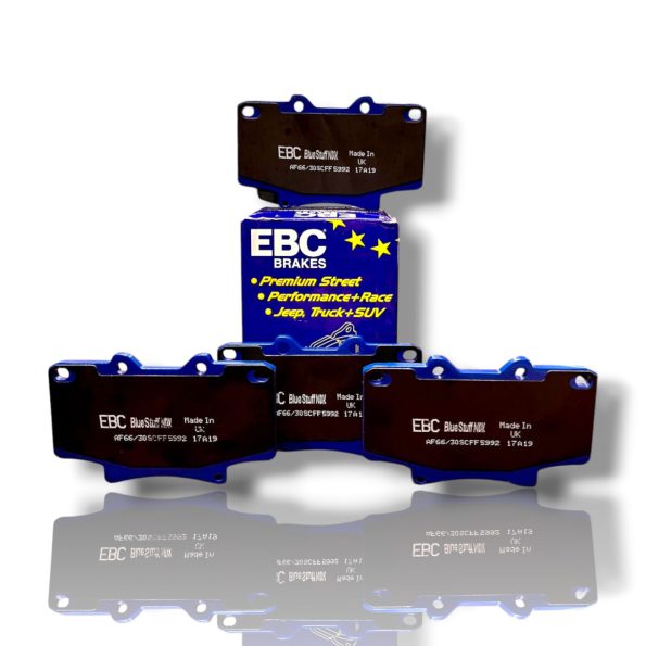 لنت ترمز جلو تویوتا لندکروز fj80 سری 80 EBC انگلستان سری BLUE STUFF