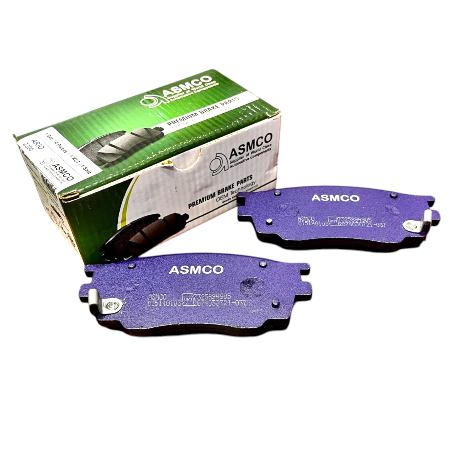 خرید لنت ترمز جلو آریو Z300 آسمکو (ASMCO) لنت ترمز جلو آریو Z300 آسمکو (ASMCO)
