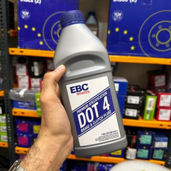 روغن ترمز EBC انگلیس DOT 4 یک لیتری خرید بهترین روغن ترمز