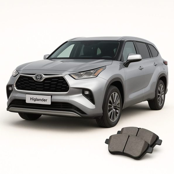 لنت ترمز جلو تویوتا هایلندر (Toyota Highlander)