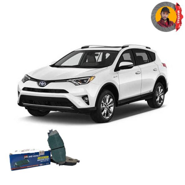 لنت ترمز جلو تویوتا راوفور (Rav4) برند ام بی کره (MB Korea) جنس تمام سرامیکی