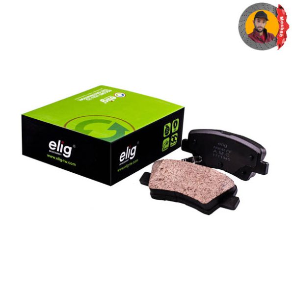 لنت ترمز عقب هیوندای i20 مونتاژ سال ۱۳۹۵ تا ۱۳۹۷ برند الیگ Elig (اصلی)