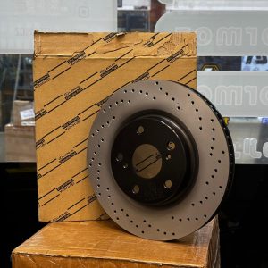 دیسک ترمز تویوتا کمری سوراخدار خنک شونده تقویتی