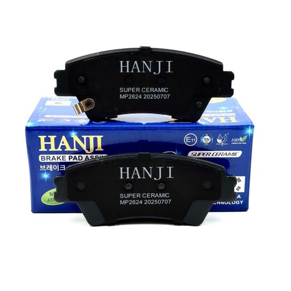 لنت ترمز عقب KMC T9 برند هانجی کره سرامیکی HANJI