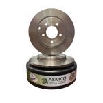 دیسک ترمز عقب کی ام سی ایکس 5 (KMC X5) ساده برند آسمکو ASMCO