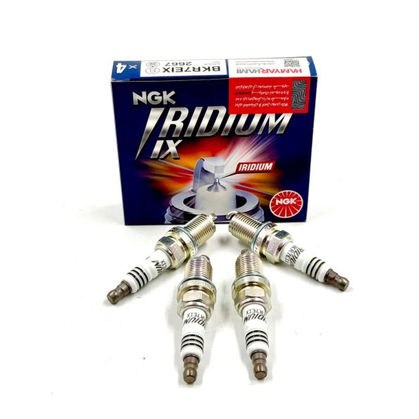 شمع انجیکا ژاپن کد 2667 پایه کوتاه ایریدیوم مناسب نیسان پریمرا بسته (4 عددی)