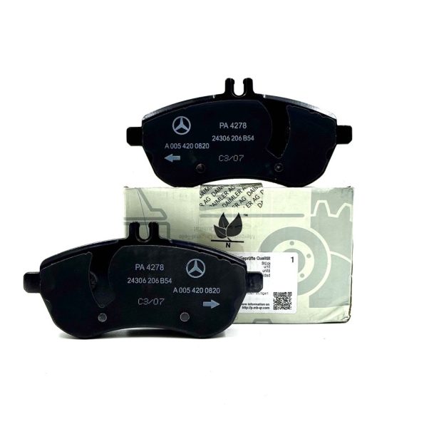 لنت ترمز جلو مرسدس بنز C200 مدل 2007 تا 2014 برند شرکتی بنز ( Mercedes Benz) کربنی سفارش آمریکا