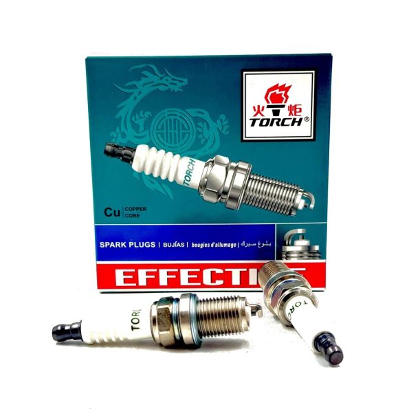 شمع تورچ TORCH کد K6RTC پایه کوتاه نیکلی مناسب سمند (4 عددی)