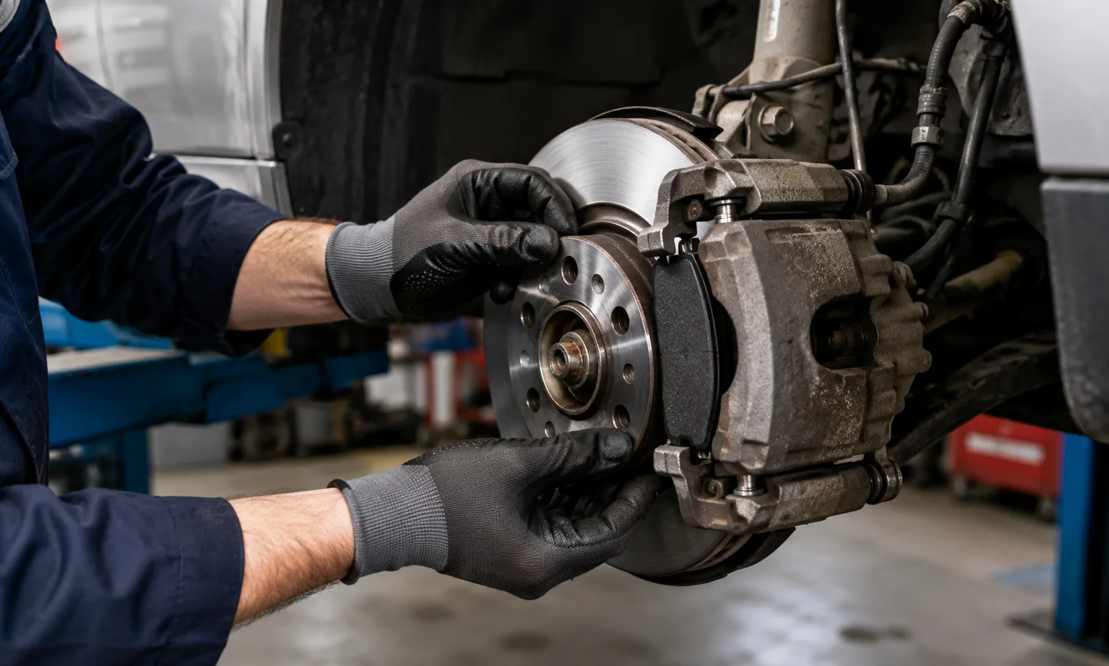 تعویض لنت ترمز پژو پارس