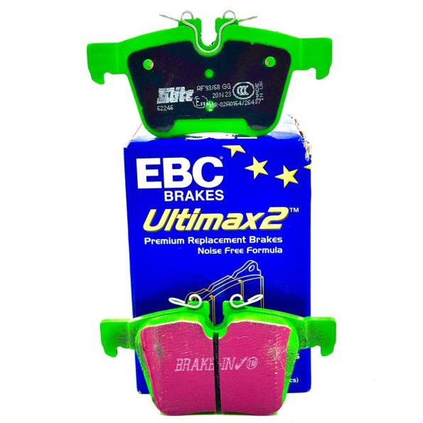 لنت ترمز عقب مازراتی گیبلی EBC انگلیس GREEN STUFF