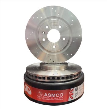 دیسک ترمز جلو کی ام سی جی سون (KMC J7) سوراخ دار آسمکو ASMCO